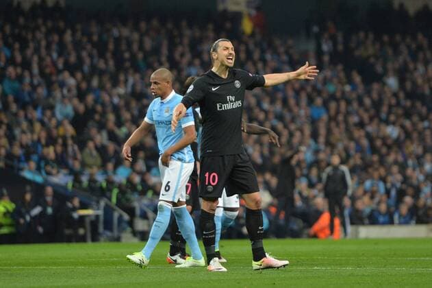 ZLATAN IBRAHIMOVIC (psg) - COLERE FOOTBALL : Manchester City vs Paris St. Germain (PSG) - Champions League - 12 04 2016 AnthonyBIBARD FEPx 