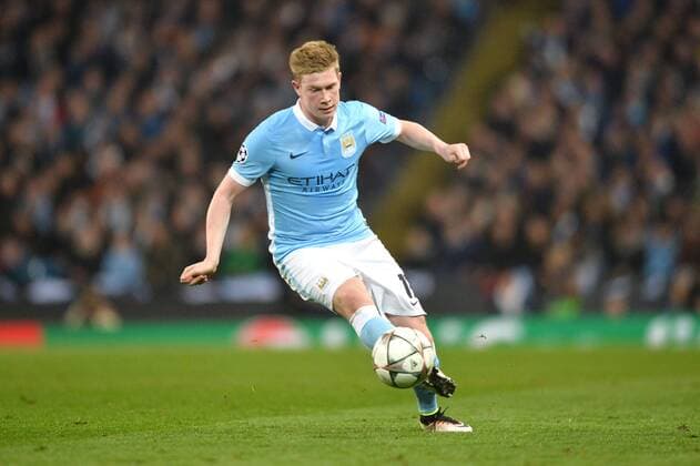 Kevin De Bruyne (man) FOOTBALL : Manchester City vs Paris St. Germain (PSG) - Champions League - 12 04 2016 AnthonyBIBARD FEPx 