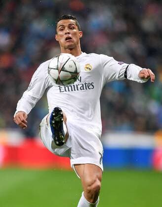 FUSSBALL CHAMPIONS LEAGUE SAISON 2015 2016 VIERTELFINALE RUECKSPIEL Real Madrid - VfL Wolfsburg 12.04.2016 Cristiano Ronaldo (Real Madrid) 