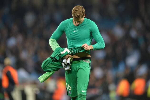 KEVIN TRAPP (psg) - DECEPTION FOOTBALL : Manchester City vs Paris St. Germain (PSG) - Champions League - 12 04 2016 AnthonyBIBARD FEPx 