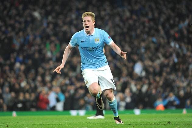 Kevin De Bruyne (man) - JOIE FOOTBALL : Manchester City vs Paris St. Germain (PSG) - Champions League - 12 04 2016 FEPx 