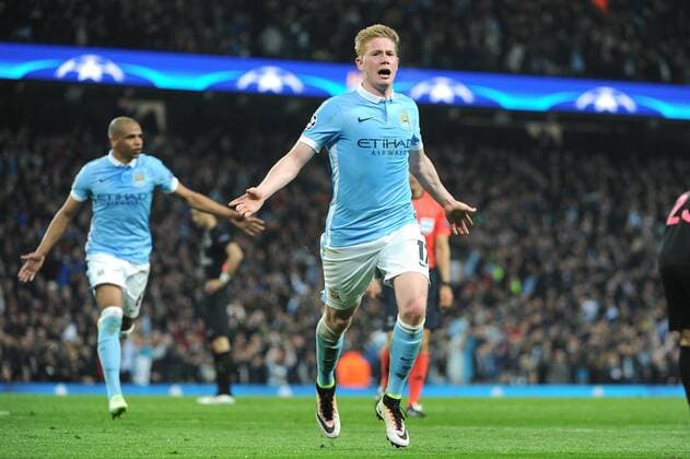 Kevin De Bruyne (man) - JOIE FOOTBALL : Manchester City vs Paris St. Germain (PSG) - Champions League - 12 04 2016 FEPx 
