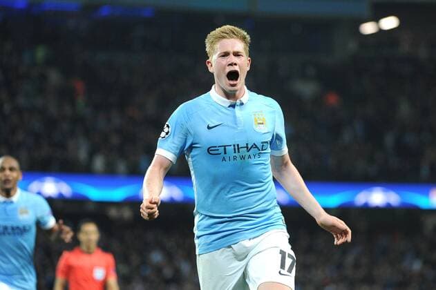 Kevin De Bruyne (man) - JOIE FOOTBALL : Manchester City vs Paris St. Germain (PSG) - Champions League - 12 04 2016 FEPx 