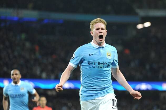 Kevin De Bruyne (man) - JOIE FOOTBALL : Manchester City vs Paris St. Germain (PSG) - Champions League - 12 04 2016 FEPx 