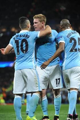 Kevin De Bruyne (man) - JOIE FOOTBALL : Manchester City vs Paris St. Germain (PSG) - Champions League - 12 04 2016 FEPx 