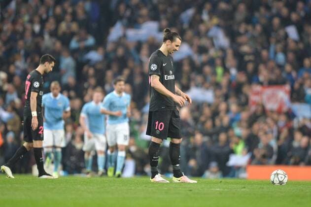 ZLATAN IBRAHIMOVIC (psg) - DECEPTION FOOTBALL : Manchester City vs Paris St. Germain (PSG) - Champions League - 12 04 2016 AnthonyBIBARD FEPx 