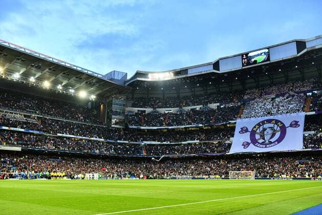 April 12, 2016 - Madrid, Spain - General view of the Santiago Bernabeu stadium ahead of the UEFA Champions League Quarter Final Second Leg match between Real Madrid and Wolfsburg at Estadio Santiago Bernabeu on April 12, 2016 in Madrid, Spain. Real Madrid CF v VfL Wolfsburg - UEFA Champions League Quarter Final: Second Leg  - ZUMAn230