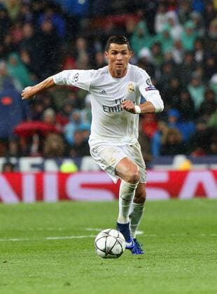 Madrid Real Madrid vs VfL, CL Madrid, Spanien. 12.04.2016, FUßBALL - Real Madrid vs VfL Wolfsburg, Viertelfinale, Champions League, Saison 2015-2016, Estadio Santiago Bernabeu. Bild zeigt: Cristiano Ronaldo (Real Madrid)