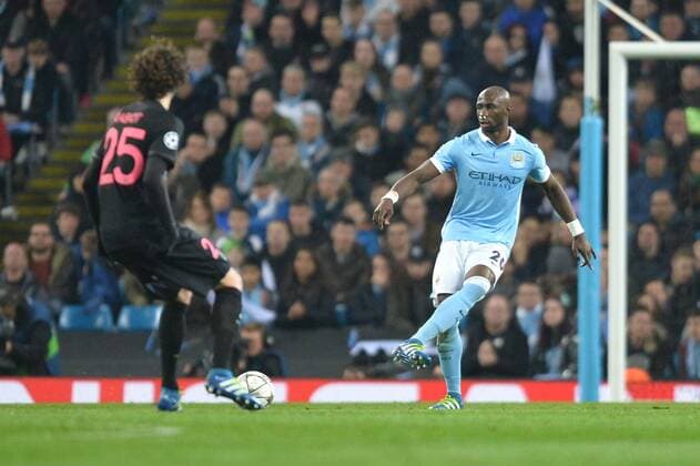 ELIAQUIM MANGALA (man) FOOTBALL : Manchester City vs Paris St. Germain (PSG) - Champions League - 12 04 2016 AnthonyBIBARD FEPx 