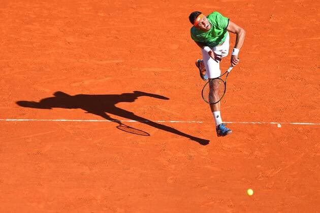 Jiri Vesely (Cze) def Novak Djokovic (Ser) TENNIS : Monte Carlo 2016 - 13 04 2016 TennisMagazinex 