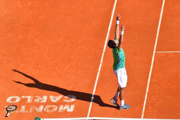 Bilder des Tages - SPORT Jiri Vesely (Cze) TENNIS : Monte Carlo 2016 - 13 04 2016 TennisMagazinex 