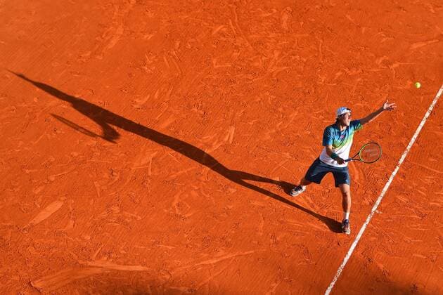 Lucas Pouille (Fra) TENNIS : Monte Carlo 2016 - 13 04 2016 TennisMagazinex 