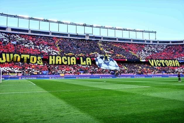 April 13, 2016 - Madrid, Spain - Atletico de Madrid Stadium during Champions League football match Atletico de Madrid vs F.C. Barcelona at Vicente Calderon stadium in Madrid on April 13, 2016. Club Atletico de Madrid v FC Barcelona Barca - UEFA Champions League Quarter Final: Second Leg  - ZUMAn230