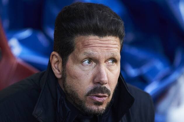 13.04.2016, xslx, Fussball UEFA Champions League, Atletico Madrid - FC Barcelona Barca emspor, v.l. Diego Simeone coach (Atletico de Madrid)