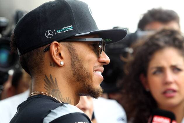 Chinese Grand Prix, Shanghai 14 - 17 April 2016 14.04.2016 - Lewis Hamilton (GBR) Mercedes AMG F1 W07 Hybrid 