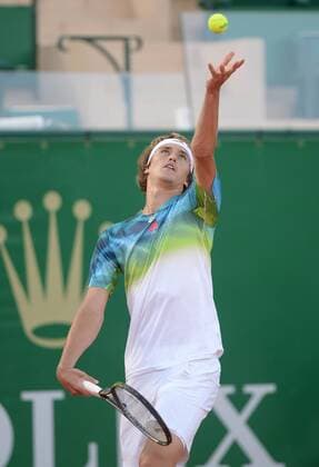 ALEXANDER ZVEREV TENNIS MONTE-CARLO ROLEX MASTER 2016