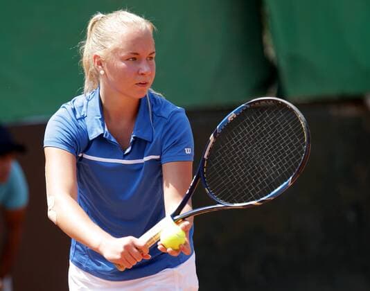 TENNIS - ITF, Fed Cup CAIRO,EGYPT,14.APR.16 - TENNIS - ITF, Fed Cup, Europe Africa Zone II, Group 1. Image shows Monica Malinen (FIN). GEPAxpictures xWalterxLuger