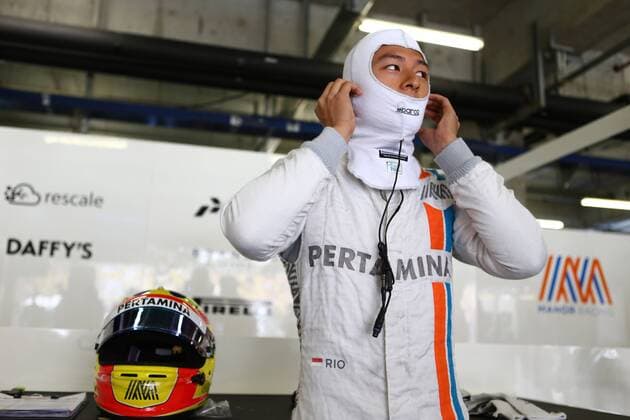 Chinese Grand Prix, Shanghai 14 - 17 April 2016 15.04.2016 - Free Practice 1, Rio Haryanto (IND) Manor Racing MRT05 