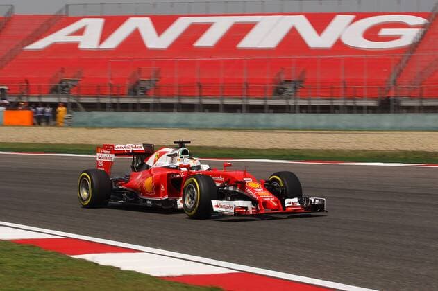 Chinese Grand Prix, Shanghai 14 - 17 April 2016 15.04.2016 - Free Practice 1, Sebastian Vettel (GER) Scuderia Ferrari SF16-H 