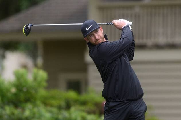 April 15, 2016 - USA - Kevin Chappell tees off on the 8th hole during the second round of the RBC Heritage Presented by Boeing on Friday, April 15, 2016 at Harbour Town Golf Links in Sea Pines on Hilton Head Island, S.C. RBC Heritage golf - ZUMAm67_