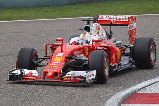 Formel 1, GP von China, Qualifiying Chinese Grand Prix, Shanghai 14 - 17 April 2016 16.04.2016 - Qualifying, Sebastian Vettel (GER) Scuderia Ferrari SF16-H 