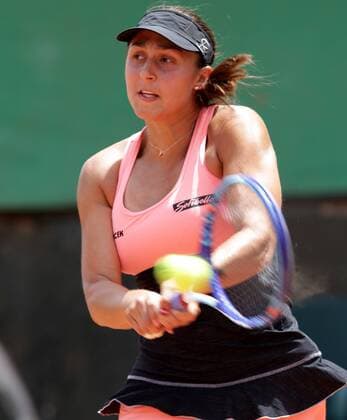 TENNIS - ITF, Fed Cup CAIRO,EGYPT,16.APR.16 - TENNIS - ITF, Fed Cup, Europe Africa Zone II, Group 1. Image shows Tamira Paszek (AUT). GEPAxpictures xWalterxLuger