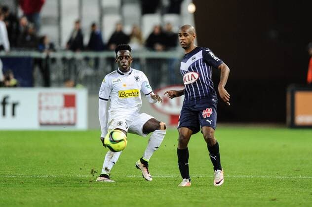 Diego Rolan (gir) FOOTBALL : Girondins Bordeaux vs SCO Angers - Football Ligue Une - 16 04 2016 ThierryBreton Panoramic 