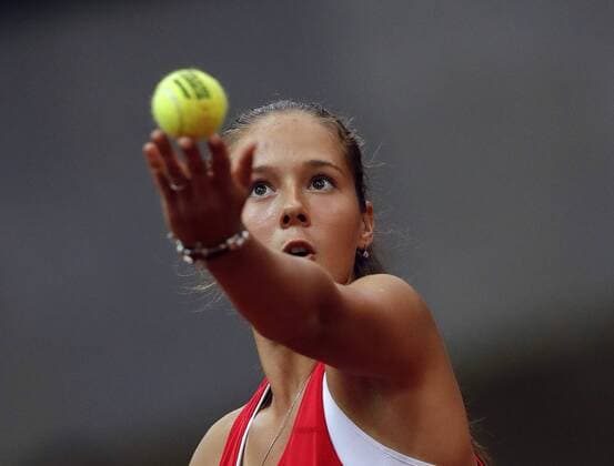 Fed Cup Moscow. RUS-BLR. Match 1 Darya Kasatkina(RUS)