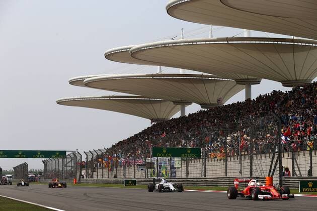 Chinese Grand Prix, Shanghai 14 - 17 April 2016 17.04.2016 - Race, Sebastian Vettel (GER) Scuderia Ferrari SF16-H 
