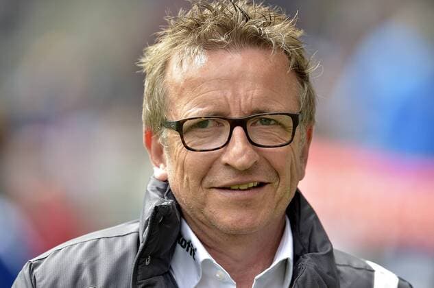 17-04-2016 pmk MY113468 Fussball Herren 2.Bundesliga Saison 2015 2016 Arminia Bielefeld Norbert MEIER -Trainer- Bielefeld