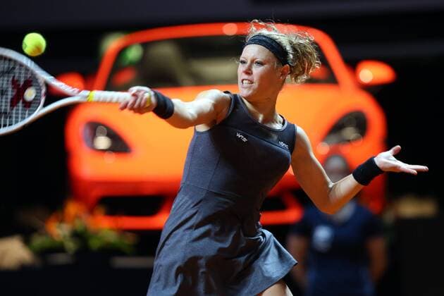 Stuttgart Laura Siegemund (GER), Porsche Tennis Grand Prix 2016, Damen Tennis,18.04.2016, Copyright: Langer Eibner-Pressefoto EP_HLR