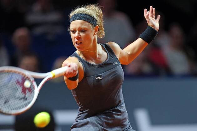 Stuttgart Laura Siegemund (GER), Porsche Tennis Grand Prix 2016, Damen Tennis,18.04.2016, Copyright: Langer Eibner-Pressefoto EP_HLR