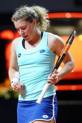 Stuttgart Anna-Lena Friedsam (GER), Porsche Tennis Grand Prix 2016, Damen Tennis,18.04.2016, Copyright: Langer Eibner-Pressefoto EP_HLR