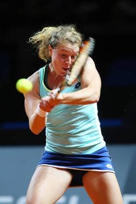 Stuttgart Anna-Lena Friedsam (GER), Porsche Tennis Grand Prix 2016, Damen Tennis,18.04.2016, Copyright: Langer Eibner-Pressefoto EP_HLR