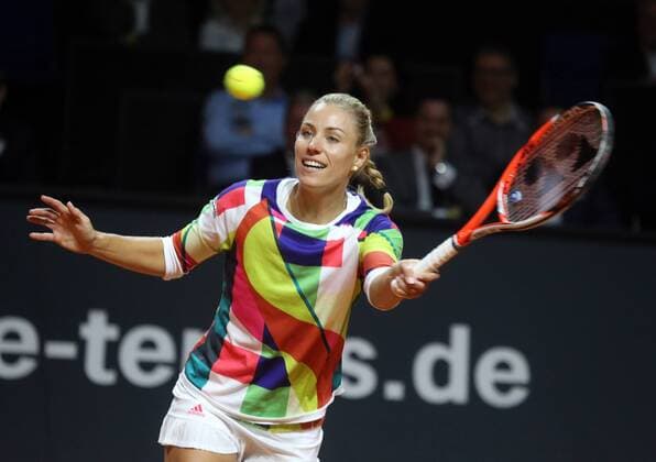 Porsche Tennis Grand Prix 2016 Deutschland, Stuttgart, 18.04.2016, Tennis, Porsche Tennis Grand Prix 2016, Stuttgart: Angelique Kerber (GER).