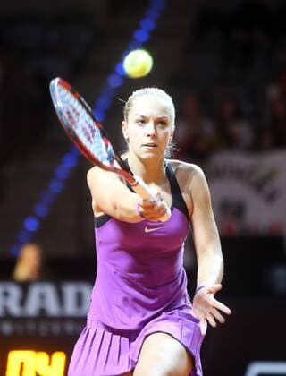 Porsche Tennis Grand Prix 2016 Deutschland, Stuttgart, 18.04.2016, Tennis, Porsche Tennis Grand Prix 2016, Stuttgart: Sabine Lisicki (GER).