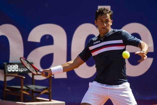 BARCELONA - April 18- SPAIN: Nicolas Almagro (ESP) during match between of the Open Banc Sabadell, 64 Trophy Conde de Godo, played on the RCT Barcelona 1899, on april 18, 2016. Photo: Mikel Trigueros Urbanandsport Cordon Press ---------------------------------- BARCELONA - Abril, 18 - ESPANA: Nicolas Almagro (ESP) durante el partido entre de la edicion 64 del Barcelona Open Banc Sabadell Trofeo Conde Godo, celebrada en el RCT Barcelona 1899, el 18 de Abril de 2016. Foto: Mikel Trigueros Urbanandsport Cordon Press  xMikelxTriguerosx xBARCELONA-OPEN-BANC-SABADELLx64-TROFEO-CONDE-GODOx