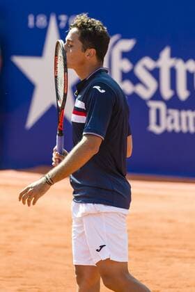 BARCELONA - April 18- SPAIN: Nicolas Almagro (ESP) during match between of the Open Banc Sabadell, 64 Trophy Conde de Godo, played on the RCT Barcelona 1899, on april 18, 2016. Photo: Mikel Trigueros Urbanandsport Cordon Press ---------------------------------- BARCELONA - Abril, 18 - ESPANA: Nicolas Almagro (ESP) durante el partido entre de la edicion 64 del Barcelona Open Banc Sabadell Trofeo Conde Godo, celebrada en el RCT Barcelona 1899, el 18 de Abril de 2016. Foto: Mikel Trigueros Urbanandsport Cordon Press  xMikelxTriguerosx xBARCELONA-OPEN-BANC-SABADELLx64-TROFEO-CONDE-GODOx