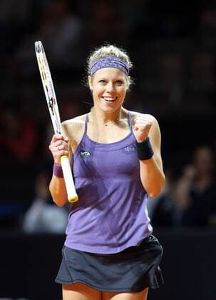 Porsche Tennis Grand Prix 2016 Deutschland, Stuttgart, 19.04.2016, Tennis, Porsche Tennis Grand Prix 2016, Stuttgart: Laura Siegemund (GER).