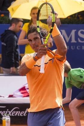 BARCELONA - April 20- SPAIN: Rafa Nadal during match between of the Open Banc Sabadell, 64 Trophy Conde de Godo, played on the RCT Barcelona 1899, on april 20, 2016. Photo: Mikel Trigueros Urbanandsport Cordon Press ---------------------------------- BARCELONA - Abril, 20 - ESPANA: Rafa Nadal durante el partido entre de la edicion 64 del Barcelona Open Banc Sabadell Trofeo Conde Godo, celebrada en el RCT Barcelona 1899, el 20 de Abril de 2016. Foto: Mikel Trigueros Urbanandsport Cordon Press  xMikelxTriguerosx xBARCELONA-OPEN-BANC-SABADELLx64-TROFEO-CONDE-GODOx