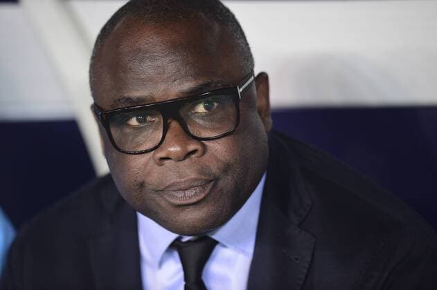Basile Boli - Sportdirektor (OM) FOOTBALL : FC Sochaux vs OM - 1 2 finale coupe de France - 20 04 2016 JBAutissierx 