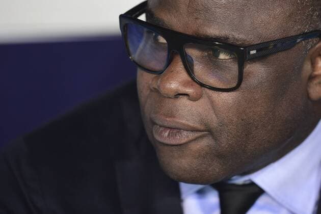 Basile Boli - Sportdirektor (OM) FOOTBALL : FC Sochaux vs OM - 1 2 finale coupe de France - 20 04 2016 JBAutissierx 