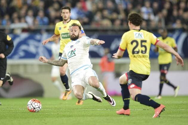 FLETCHER Steven (OM) FOOTBALL : FC Sochaux vs OM - 1 2 finale coupe de France - 20 04 2016 JBAutissierx 