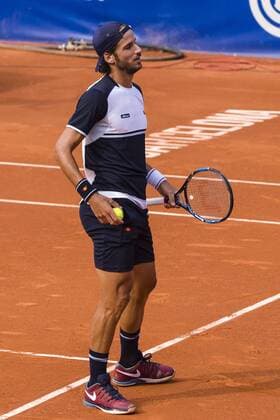 BARCELONA - April 21- SPAIN: Feliciano Lopez (ESP) during the match between Philipp Kohlschreiber (GER) v Feliciano Lopez (ESP) of the Open Banc Sabadell, 64 Trophy Conde de Godo, played on the RCT Barcelona 1899, on april 21, 2016. Sabadell Trofeo Conde Godo, celebrada en el RCT Barcelona 1899, el 21 de Abril de 2016.  xMikelxTriguerosx xBARCELONA-OPEN-BANC-SABADELLx64-TROFEO-CONDE-GODOx