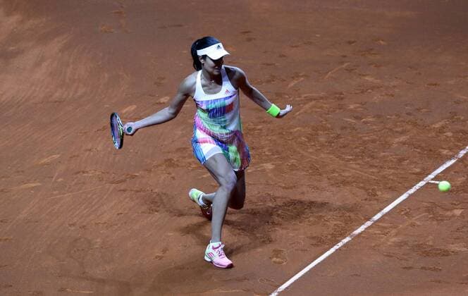 Porsche Tennis Grand Prix 2016 Deutschland, Stuttgart, 21.04.2016, Tennis, Porsche Tennis Grand Prix 2016, Stuttgart: Ana Ivanovic (SRB).
