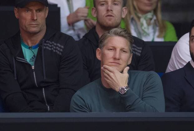 Ana IVANOVIC, SRB in Aktion vor ihrem Freund Bastian SCHWEINSTEIGER in Stuttgart , 21.04.2016