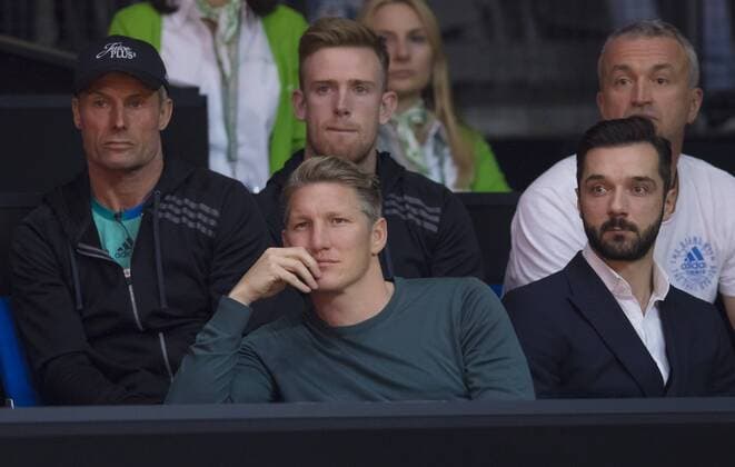 Ana IVANOVIC, SRB in Aktion vor ihrem Freund Bastian SCHWEINSTEIGER in Stuttgart , 21.04.2016
