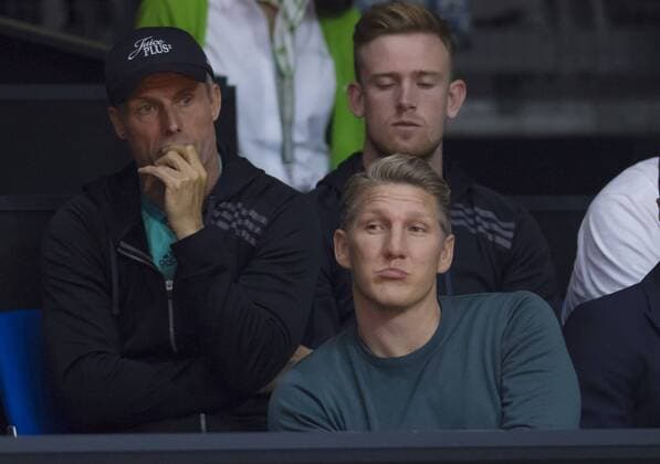 Ana IVANOVIC, SRB in Aktion vor ihrem Freund Bastian SCHWEINSTEIGER in Stuttgart , 21.04.2016