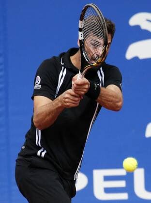 BARCELONA -april 22- SPAIN: Benoit Paire during the match against Marek Jaziri, corresponding to the 1 8 final of the Open Banc Sabadell, 64 Trophy Conde de Godo, played on the RCT Barcelona1899, on april 22, 2016. Photo: Joan Valls Urbanandsport Cordon Press  xJoanxValls Urbanandsportx xBARCELONA-OPEN-BANC-SABADELL-TENNISx
