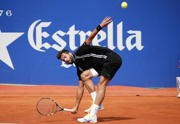BARCELONA -april 22- SPAIN: Benoit Paire during the match against Marek Jaziri, corresponding to the 1 8 final of the Open Banc Sabadell, 64 Trophy Conde de Godo, played on the RCT Barcelona1899, on april 22, 2016. Photo: Joan Valls Urbanandsport Cordon Press  xJoanxValls Urbanandsportx xBARCELONA-OPEN-BANC-SABADELL-TENNISx